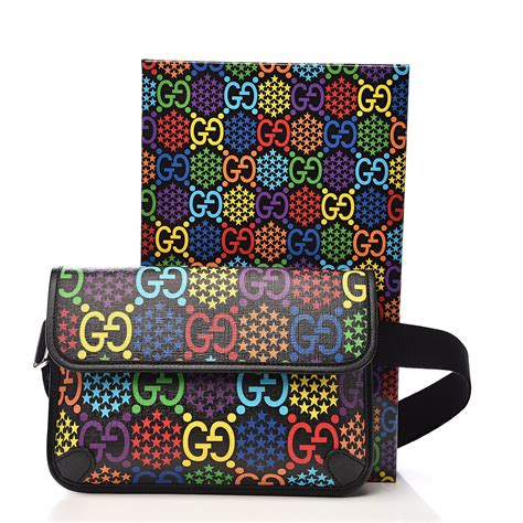 gucci psychedelic belt bag|gucci belt bags men's.